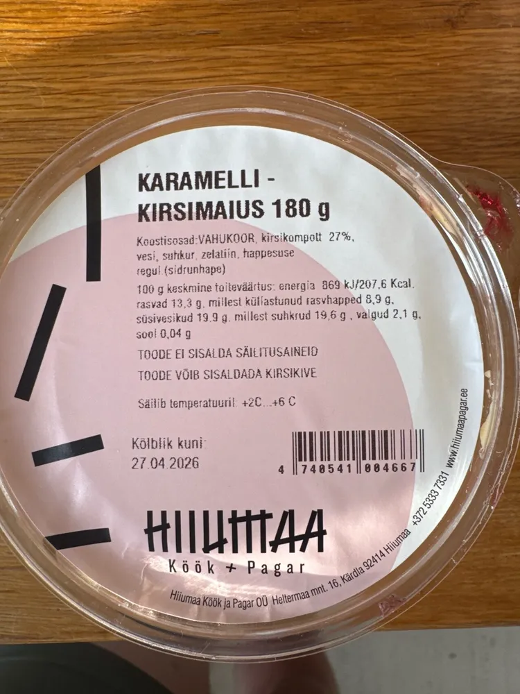 Karamelli Kirsimaius