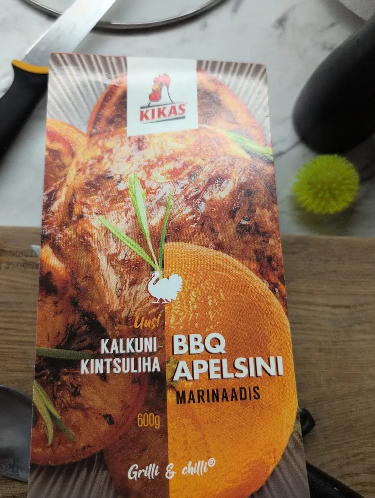 Kalkunikintsuliha Bbq Apelsin
