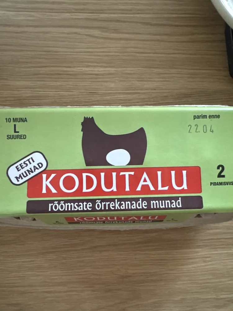 Rõõmsate õrrekanade munad