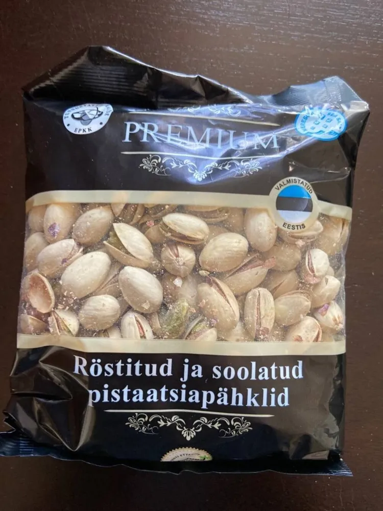 Röstitud ja soolatud pistaatsiapähklid