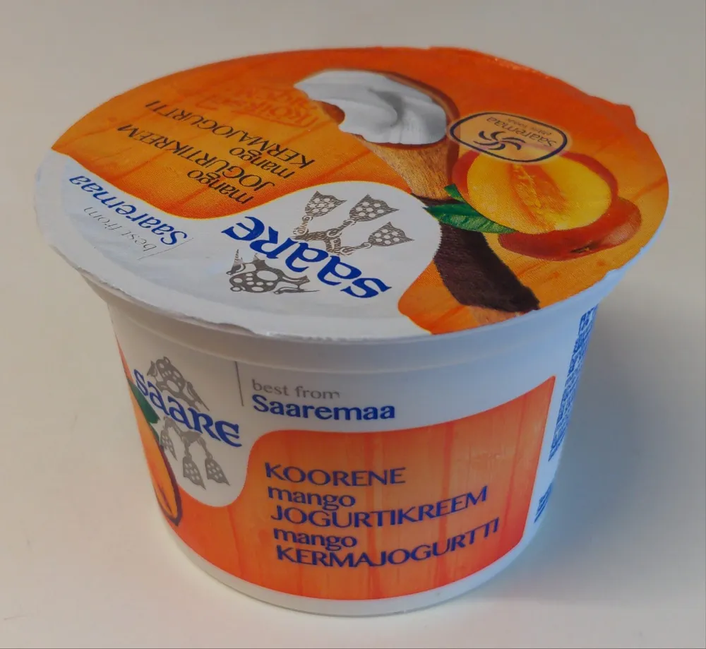 Mangokermajogurtti