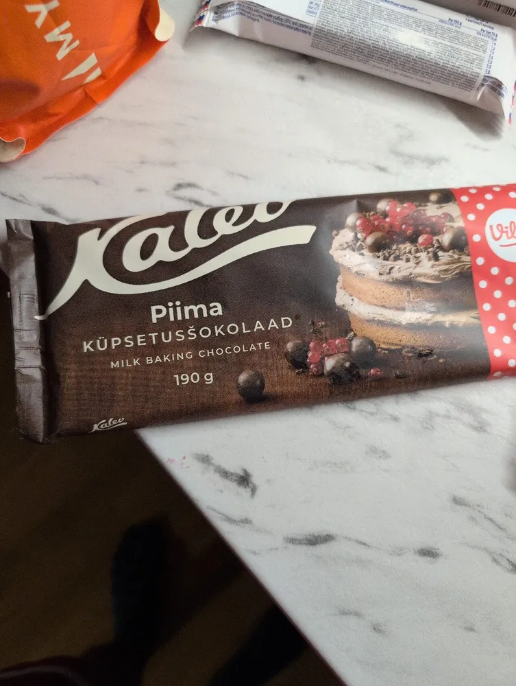 Piima Küpsetusšokolaad