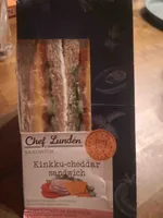 Kinkku-cheddar sandwich