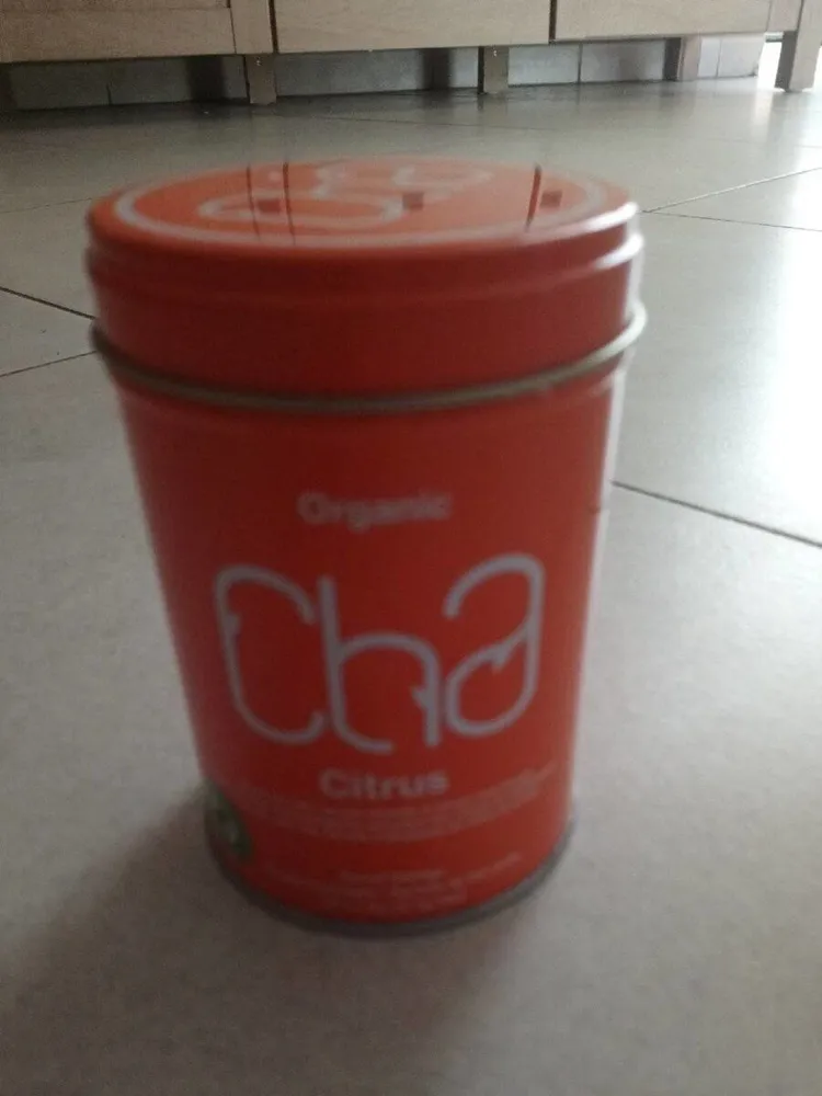 Cha Thé Vert Citrus Agrumes Bio 25 Sachets