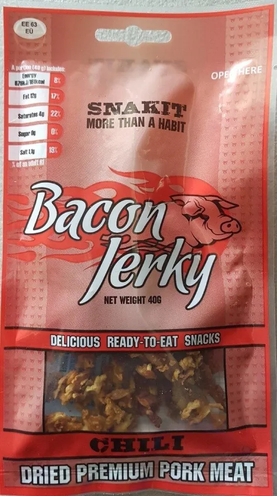 Bacon jerky chili