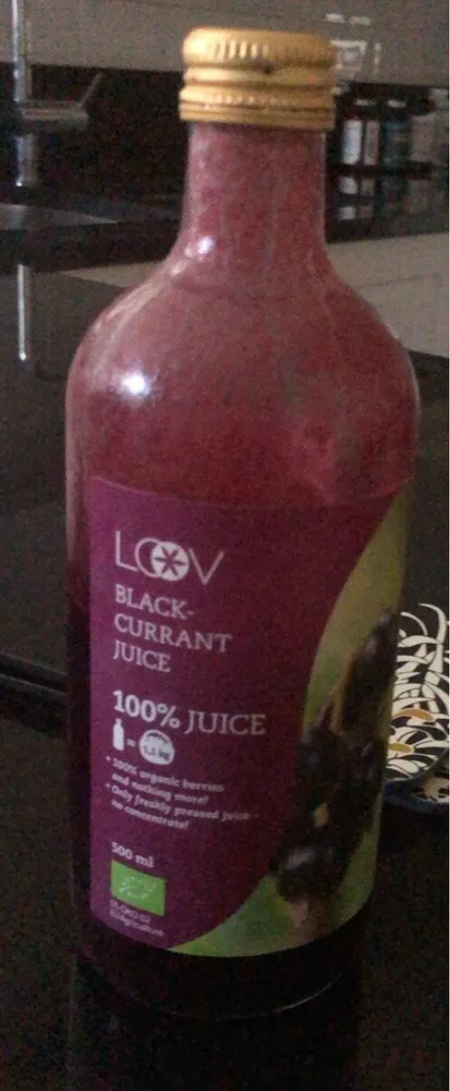 Black curtent juice