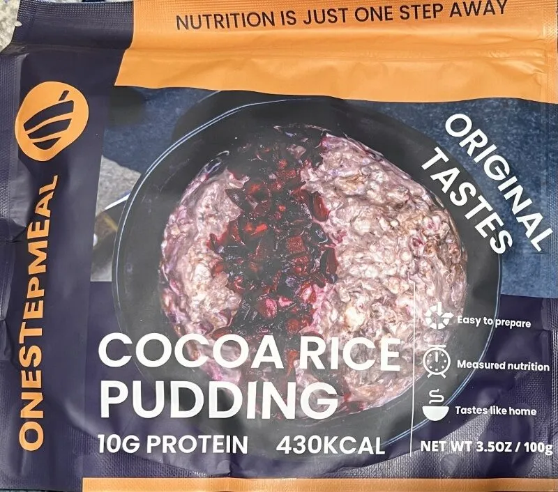 Cocoa Rice Pudding