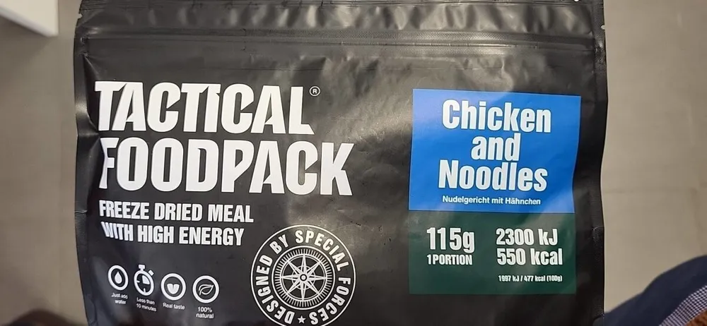 Chicken and noodles