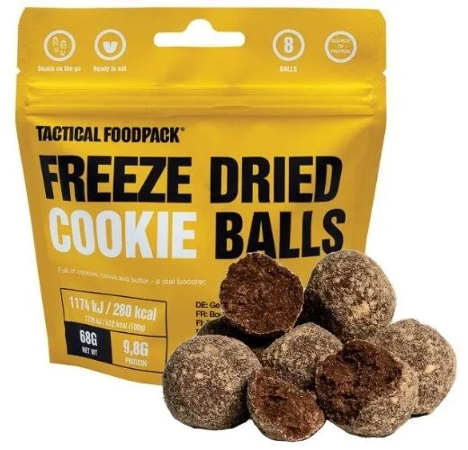 Tactical FoodPack Freeze-Dried Cookie Balls