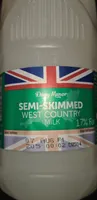 Semi-skimmed west country milk