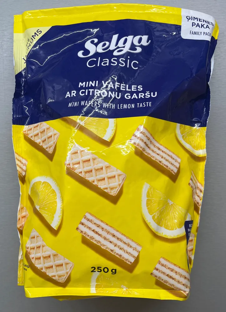 Mini Vafeles Ar Citronu Garšu