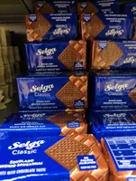 Biscuits with chocolate taste