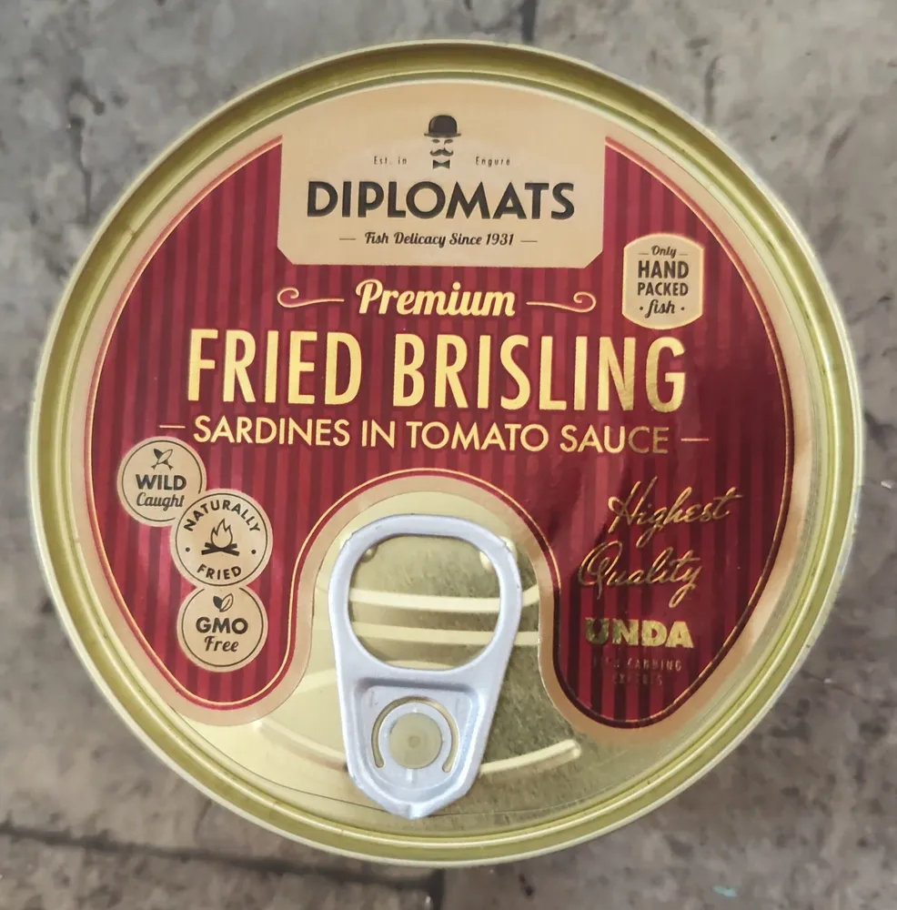 Fried Brisling Sardines in Tomato Sauce