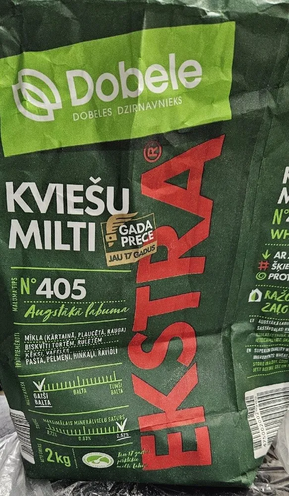 Wheat Flour (Kviešu Milti N405)