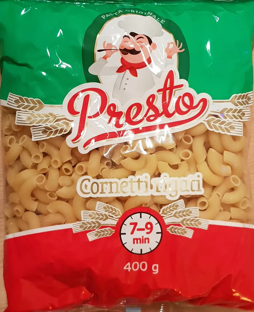 Cornetti rigatti