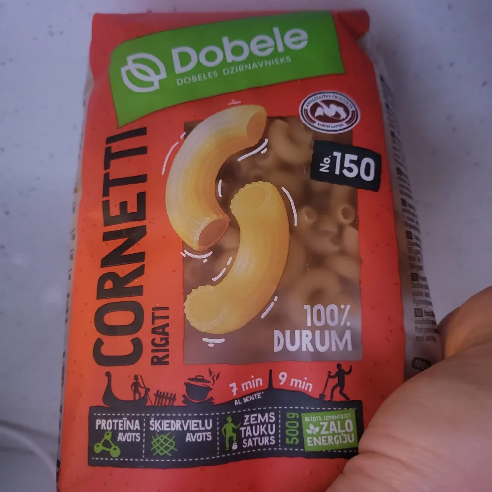 Cornetti rigatti