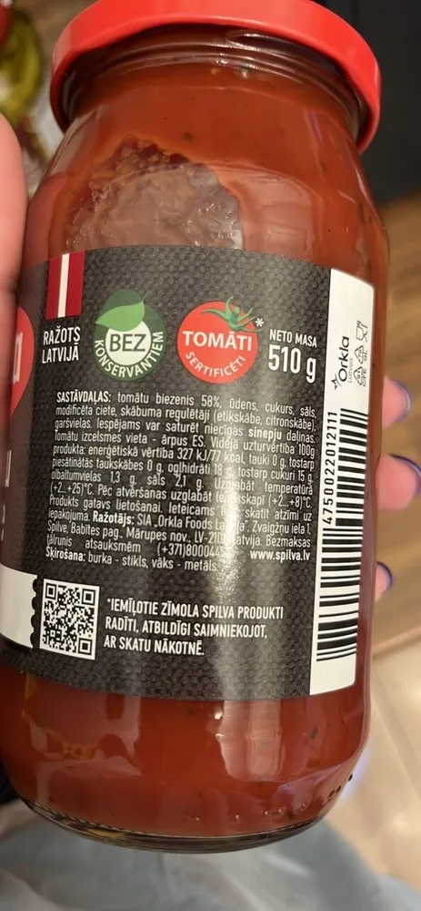 tomātu mērce