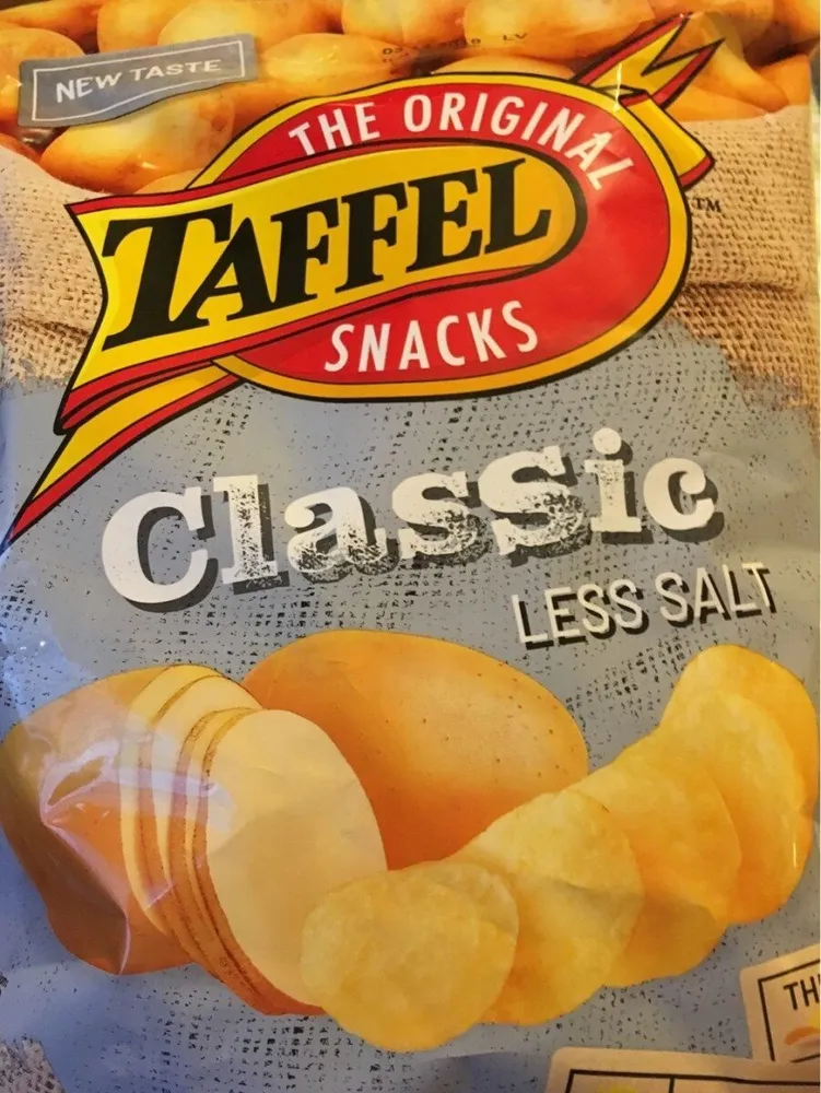 Classic less salt crisps