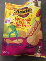 Hotdogs kečups sinepes