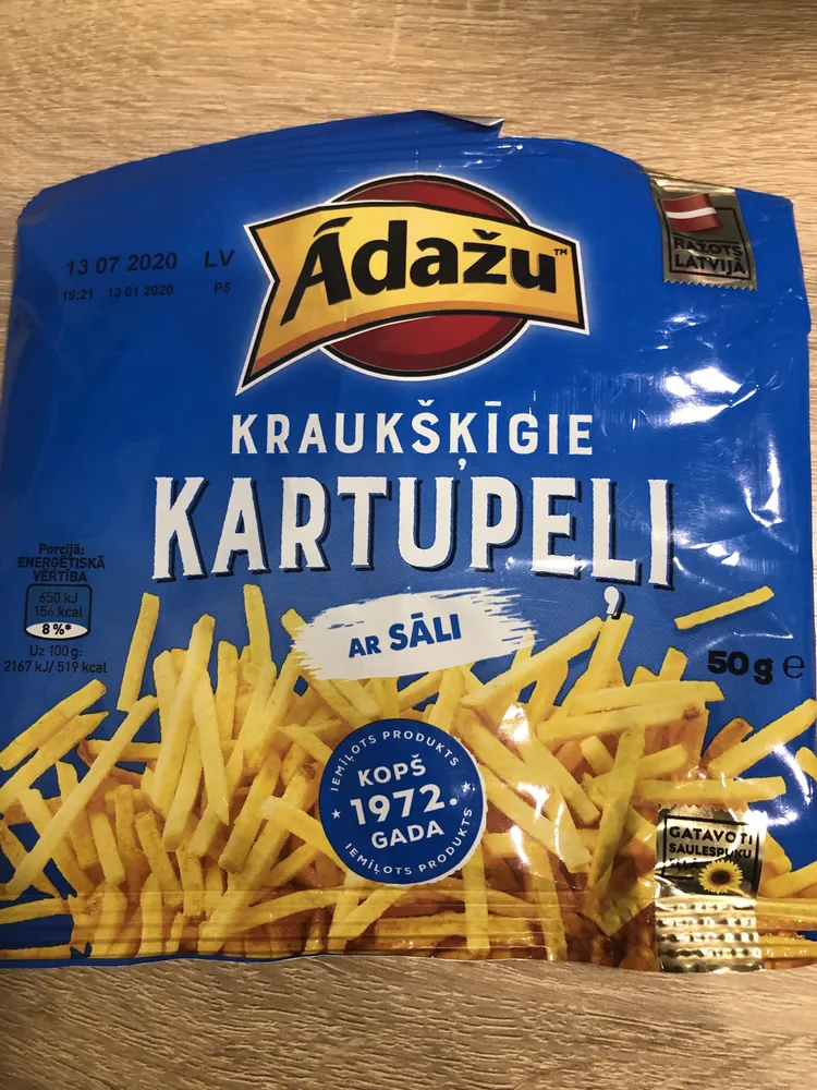 Kraukšķīgie Kartupeļi