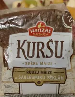 Rye bread with sunflower seeds