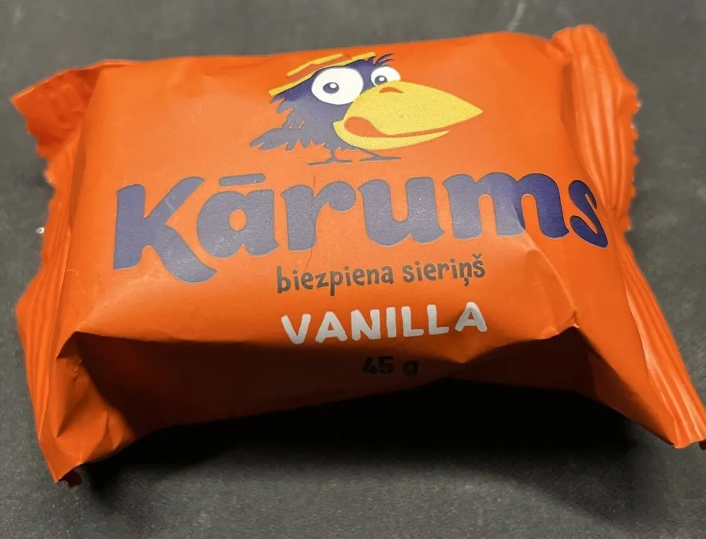 Kārums biezpiena sieriņš VANILLA