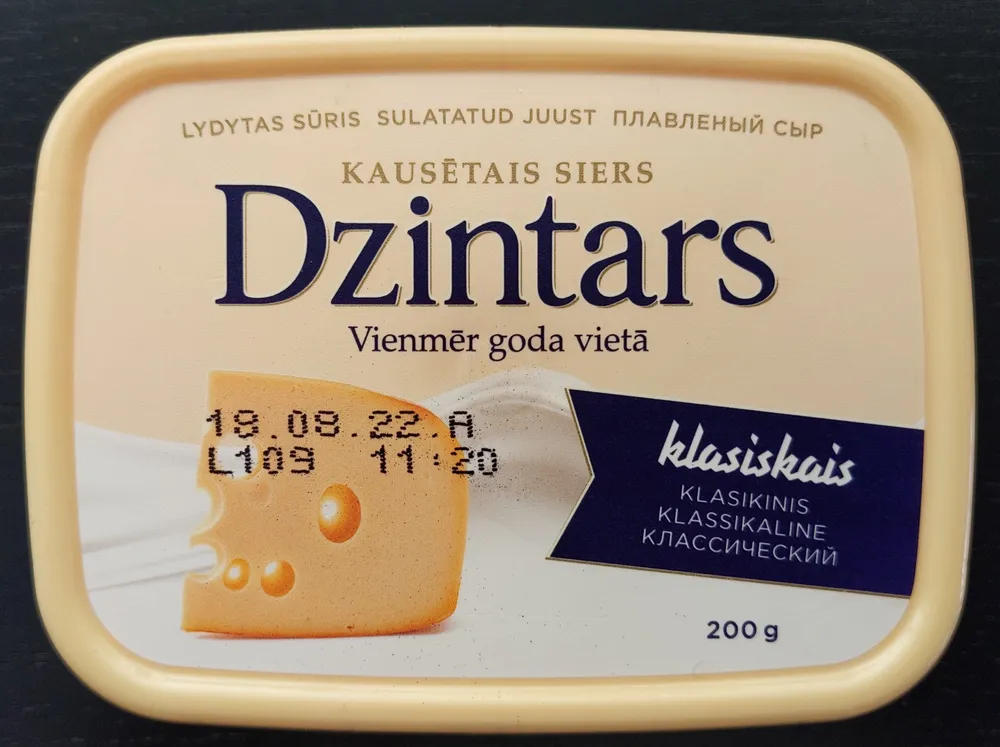 kaus.siers Dzintars klasiskais