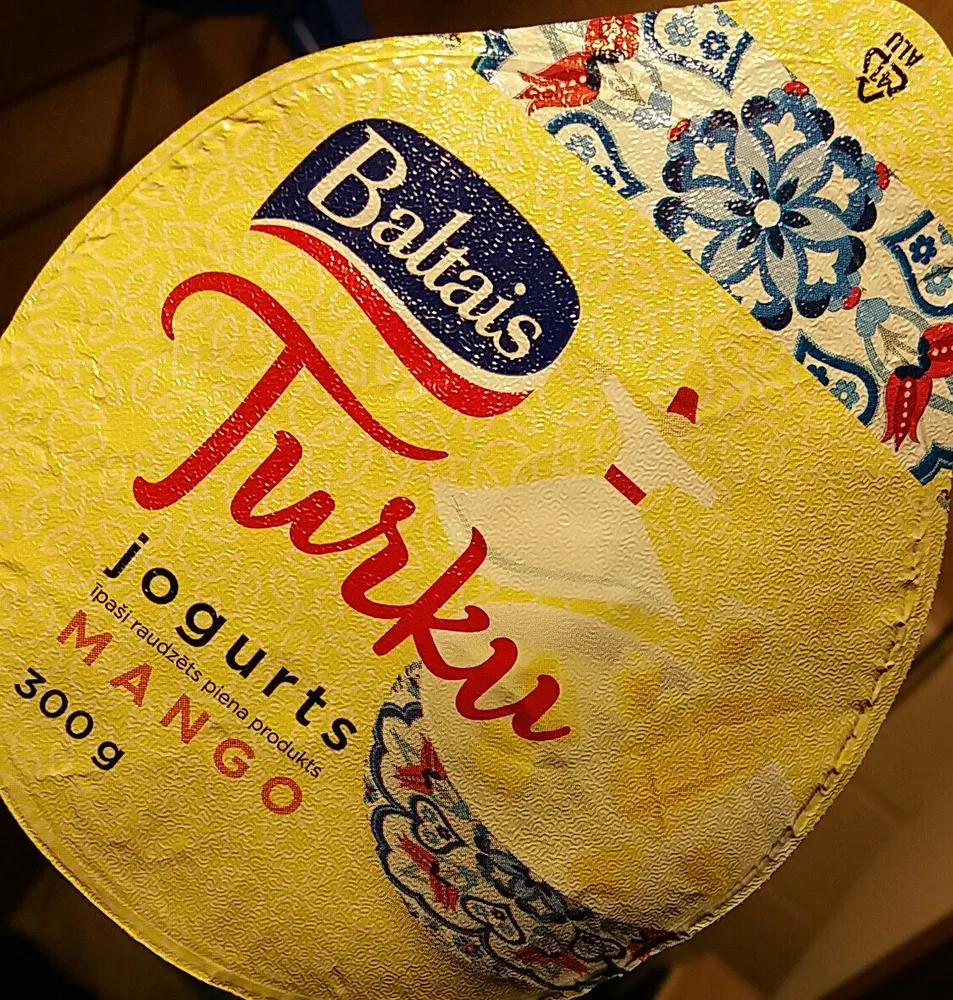 Turku jogurts. Mango