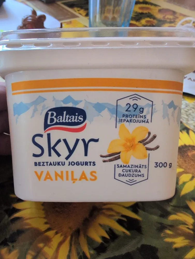 Skyr Beztauku Jogurts Vaniļas