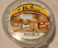 Herring in mayonnaise with mushrooms
