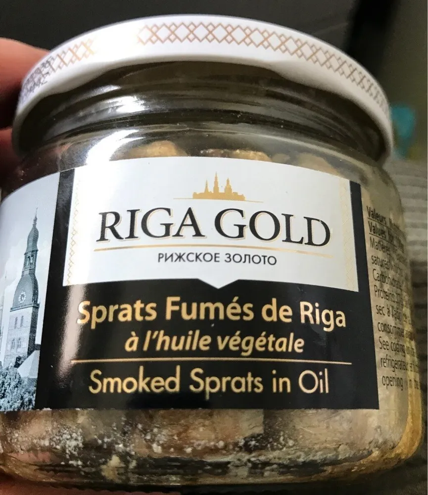 Riga Gold Smoked Sardines In Oil