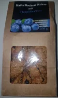 Haferflocken-Kekse mit Heidelbeeren