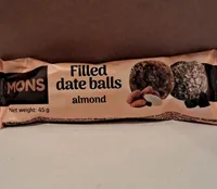 Filled date balls