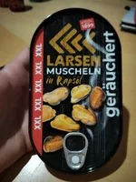 Muscheln in Rapsöl