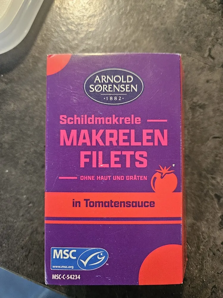 Makrelen Filets In Tomatensauce