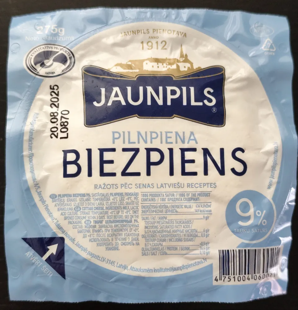 biezpiens 9%