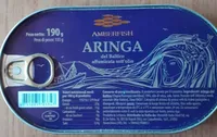 Aringa del baltico affumicata sott'olio
