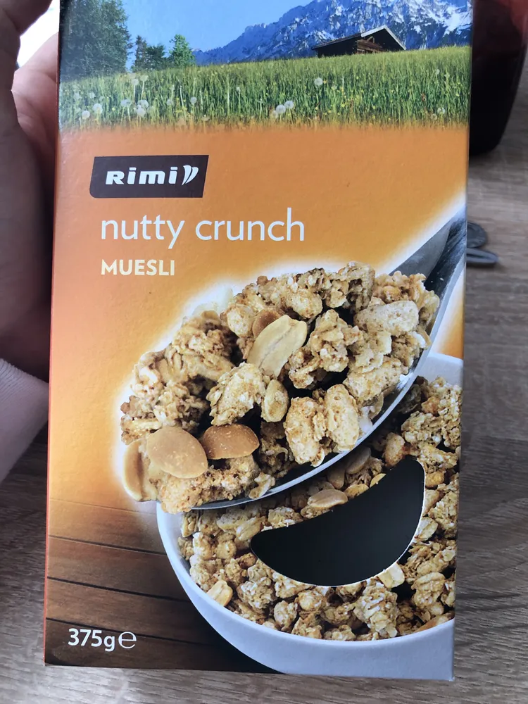 Muesli nutty crunch