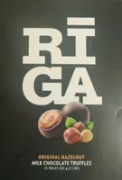 Riga Original Hazelnut Milk Chocolate Truffles