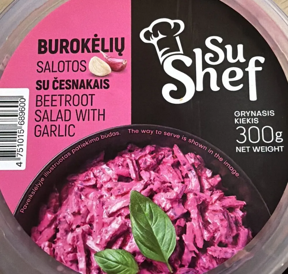 Burokėlių Salotos Su Česnakais