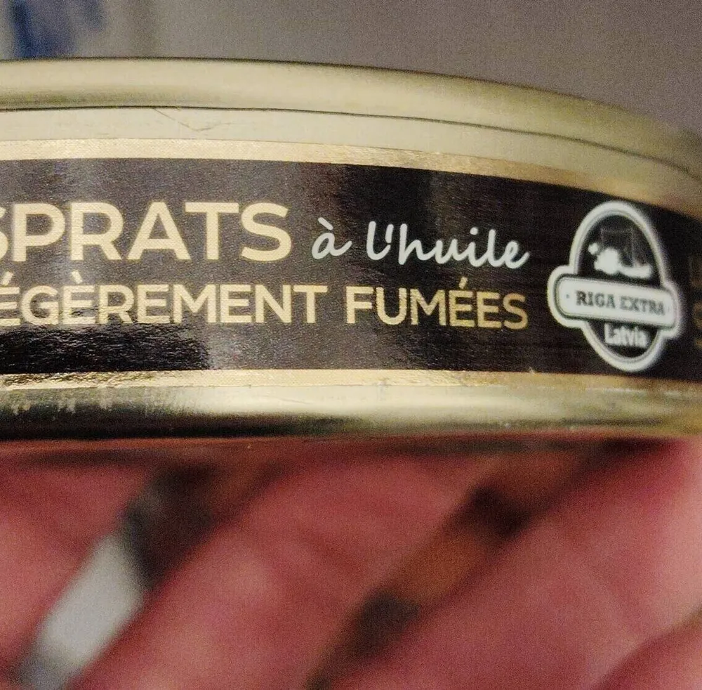 Sprats à l'huile