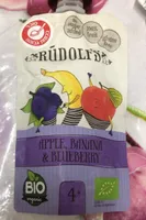 Apple, banana&blueberry