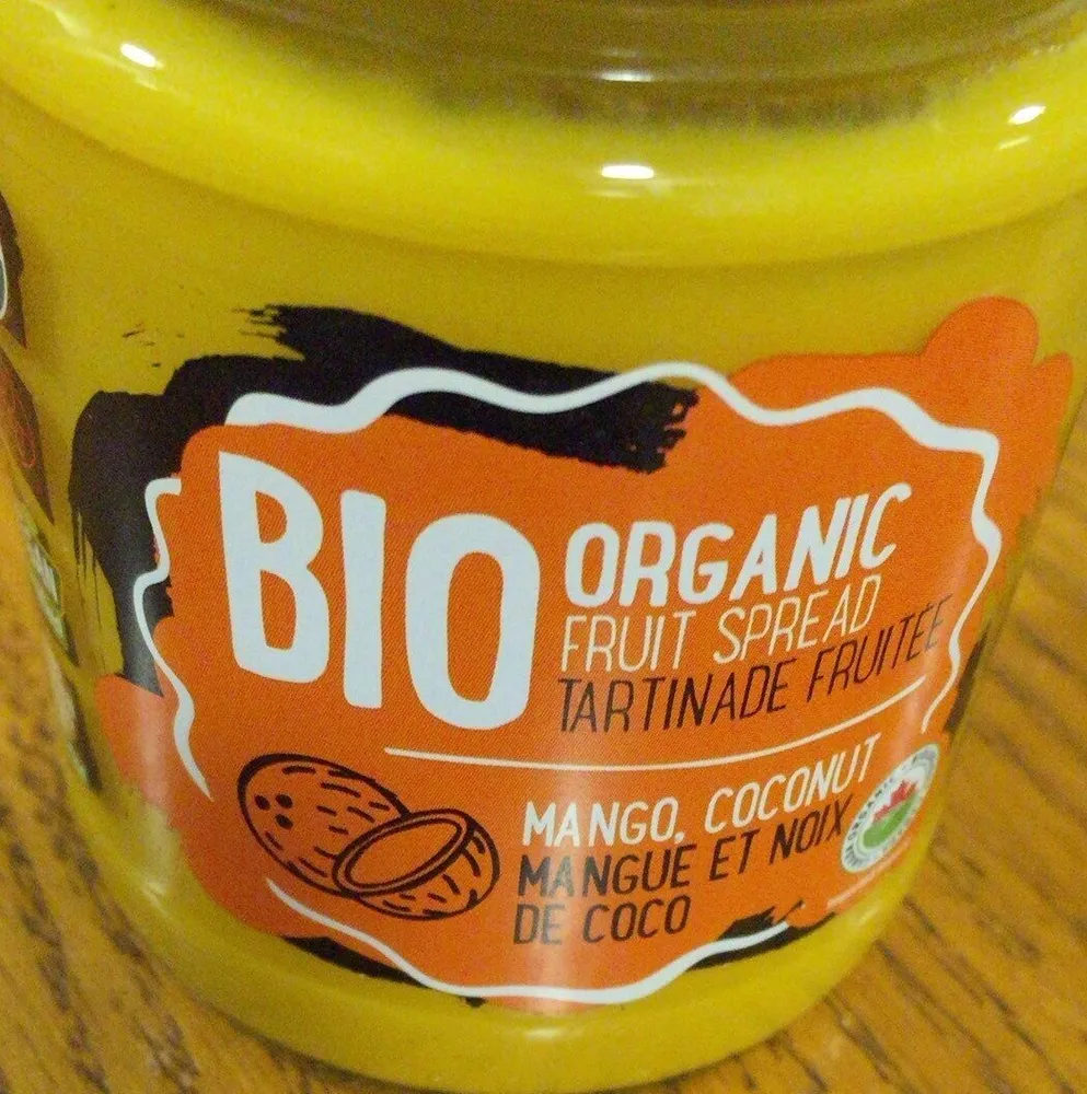Mango coconut fruit spread