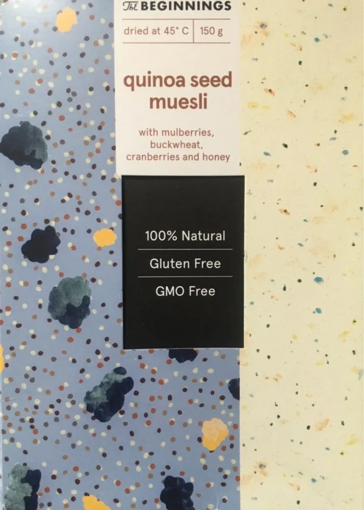 Quinoa seed muesli