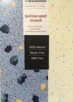 Quinoa seed muesli