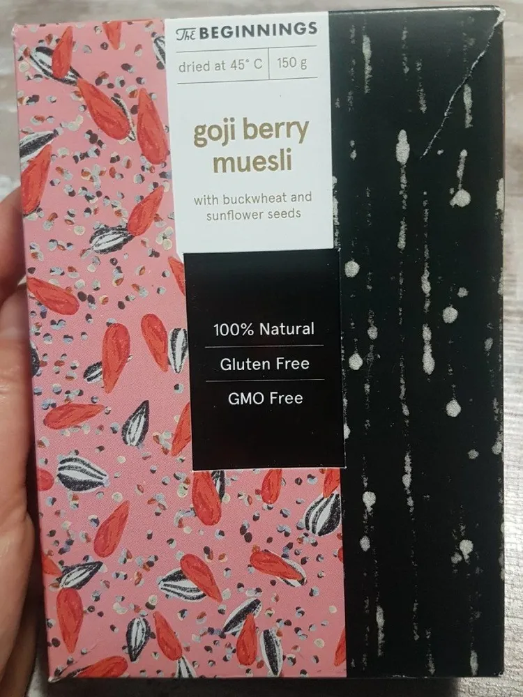 Goji berry muesli
