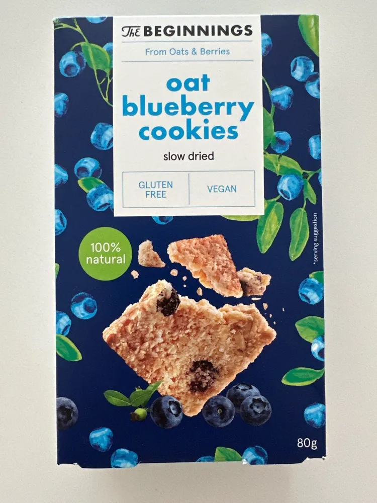 Oat Blueberry Cookies