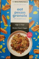 Oat pecan granola