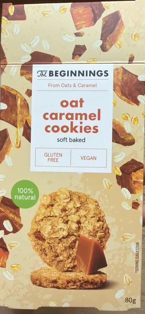Oat Caramel Cookies