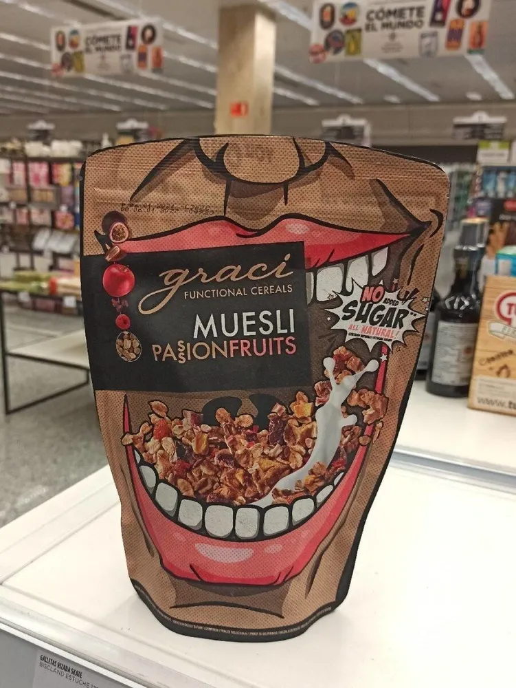 Muesli passion fruit